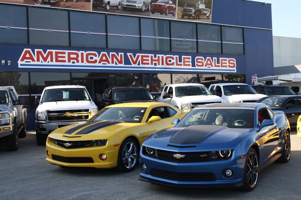 American Vehicle Sales | 4 Mosrael Pl, Rowville VIC 3178, Australia | Phone: (03) 9765 1300