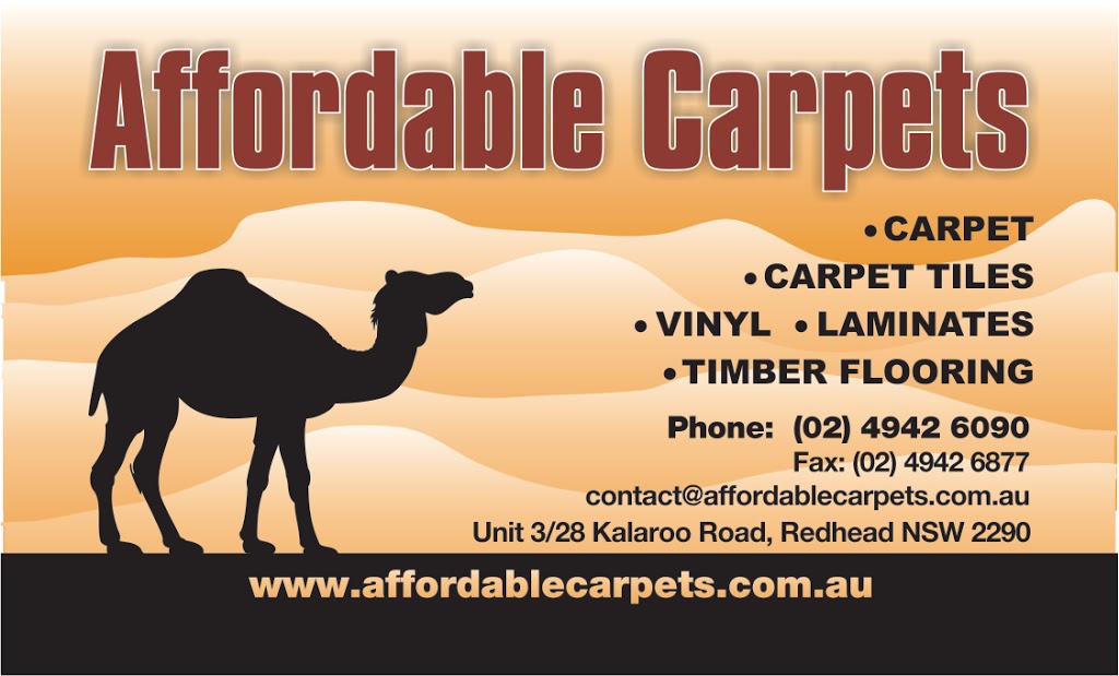 Affordable Carpets | 3/28 Kalaroo Rd, Redhead NSW 2290, Australia | Phone: (02) 4942 6090