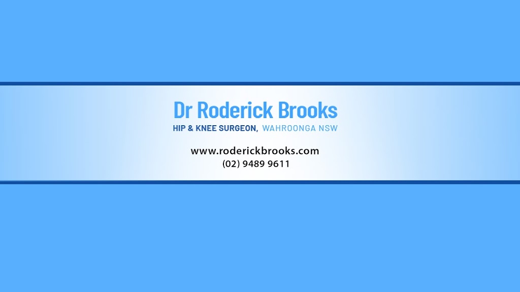 Dr Roderick Brooks | doctor | suite 4/2 Redleaf Ave, Wahroonga NSW 2076, Australia | 0294899611 OR +61 2 9489 9611