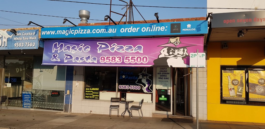 Magic Pizza and Pasta | meal delivery | 84 Chesterville Rd, Cheltenham VIC 3192, Australia | 0395835500 OR +61 3 9583 5500