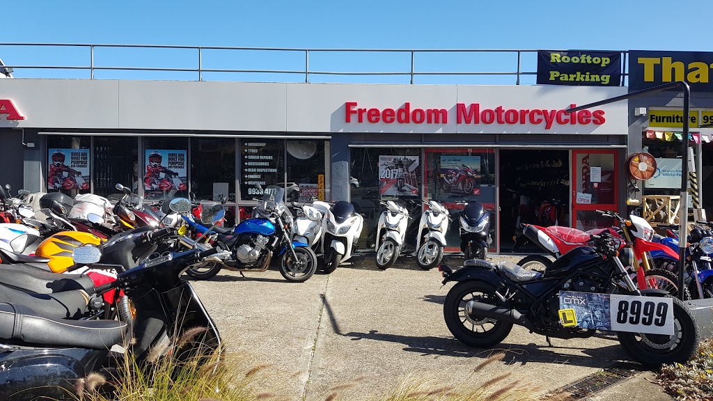 Freedom Motorcycles | store | 42/40 Roger St, Brookvale NSW 2100, Australia | 0299384777 OR +61 2 9938 4777
