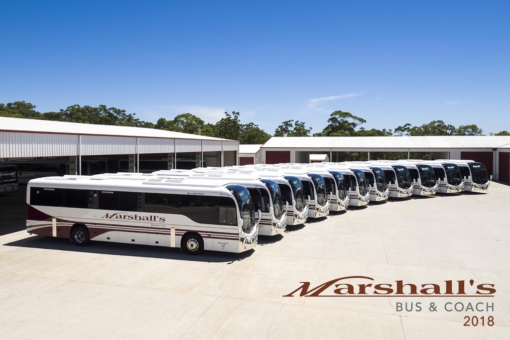 Marshalls Bus & Coach Service | 19 Yarragee Rd, Moruya NSW 2536, Australia | Phone: (02) 4474 4991