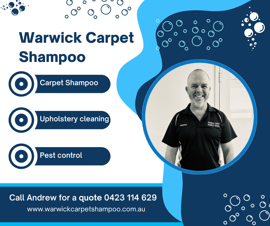Warwick Carpet Shampoo | Schoch Rd, Warwick QLD 4370, Australia | Phone: 0423 114 629