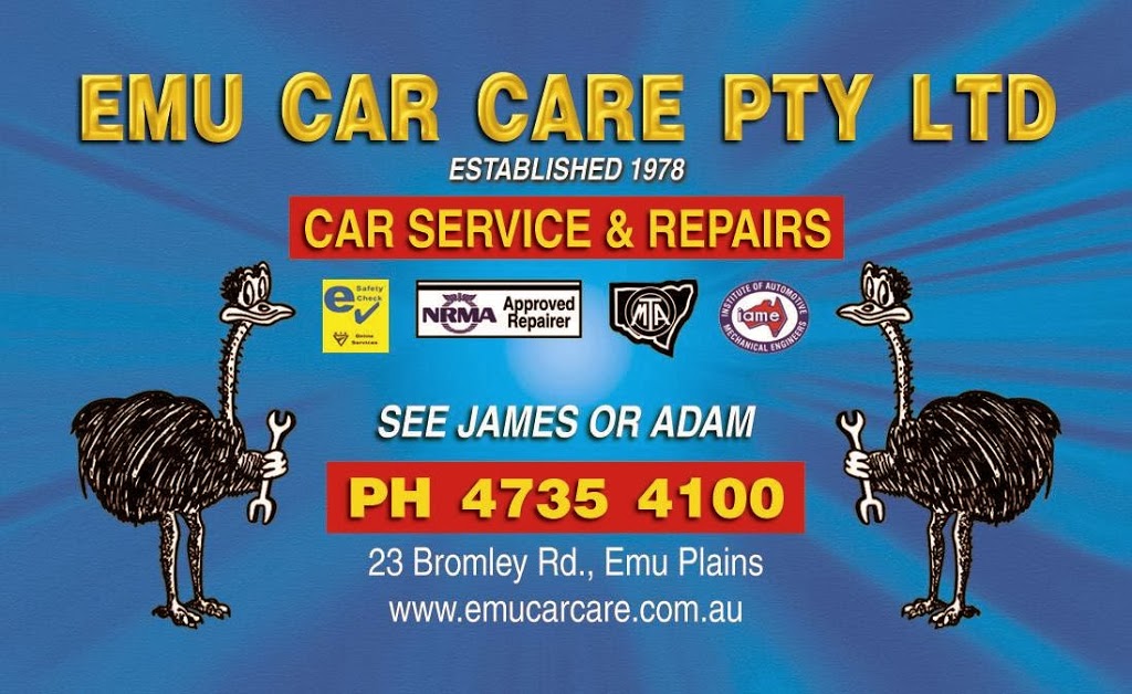 Emu Car Care Pty Ltd | 2/23 Bromley Rd, Emu Plains NSW 2750, Australia | Phone: (02) 4735 4100