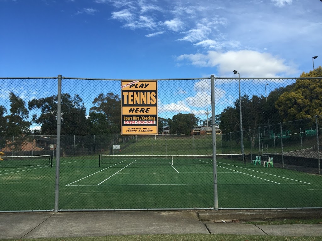 Winston Hills Tennis Academy | 0 Olympus St, Winston Hills NSW 2153, Australia | Phone: 0434 550 648