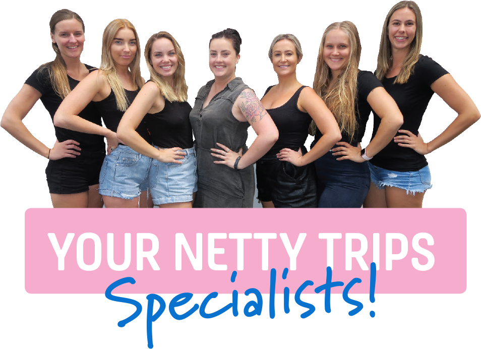 Netty Trips | travel agency | Suite 1/32 Lavarack Rd, Mermaid Beach QLD 4218, Australia | 1800954504 OR +61 1800 954 504