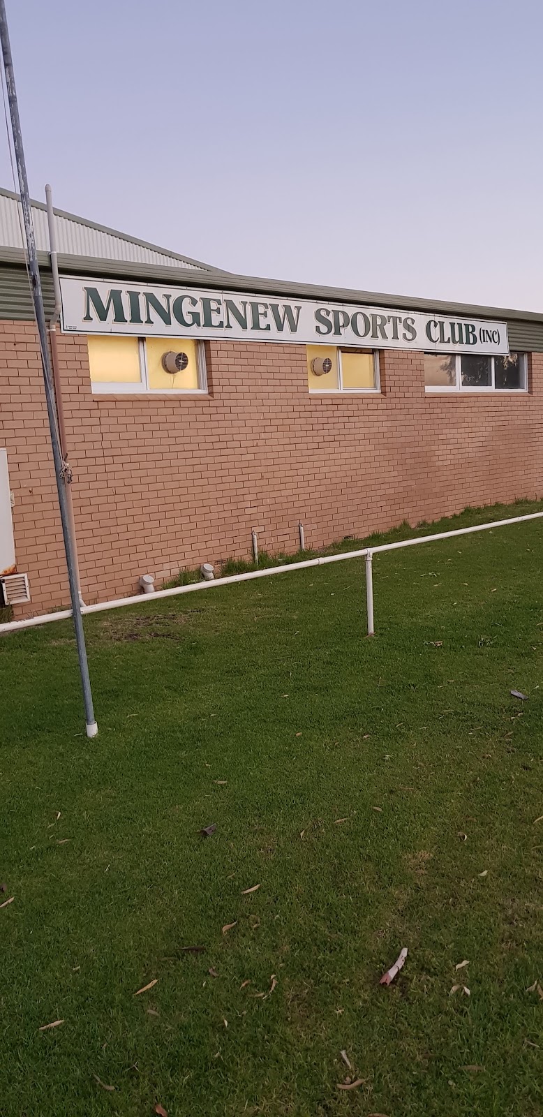 Mingenew Sports Club Inc. |  | 28 Bride St, Mingenew WA 6522, Australia | 0899281177 OR +61 8 9928 1177
