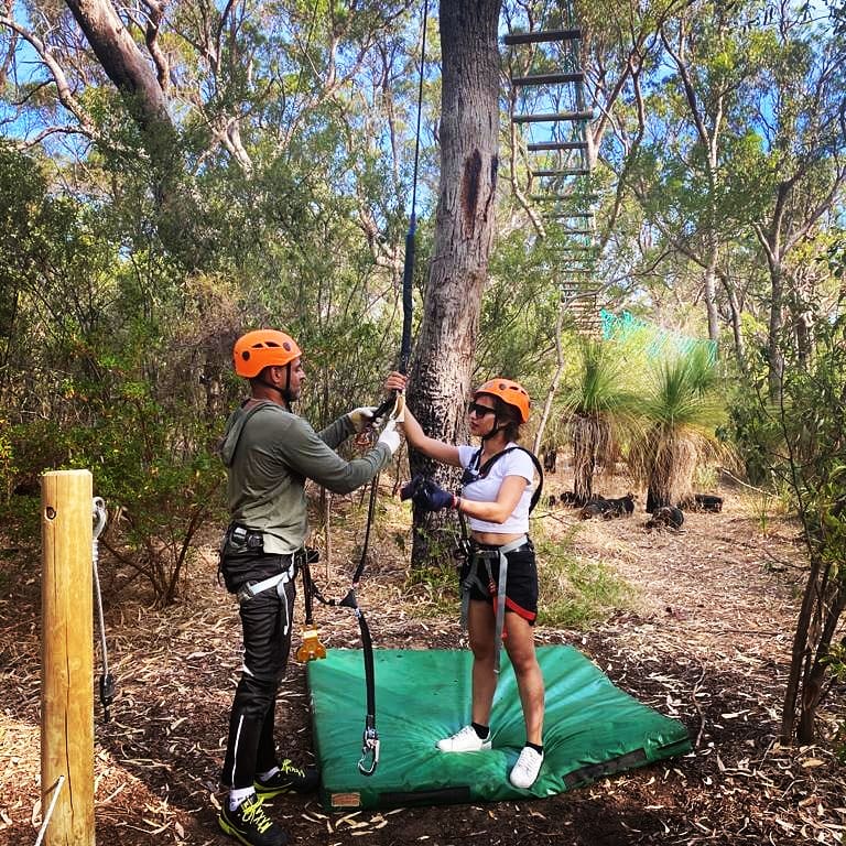 Treetops Adventure Yanchep | Yanchep National Park, Ghost House Rd, Yanchep WA 6035, Australia | Phone: 0455 421 312