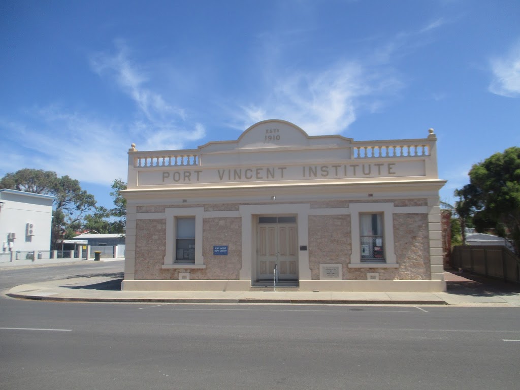 Port Vincent Institute Hall | city hall | 19 Marine Parade, Port Vincent SA 5581, Australia | 88537444 OR +61 88537444
