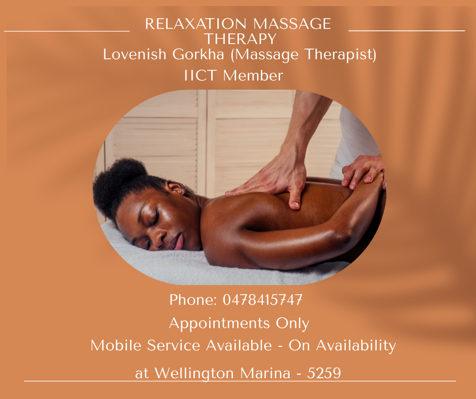 Relaxation Massage Therapy |  | 69 George Mason St, Wellington East SA 5259, Australia | 0478415747 OR +61 478 415 747