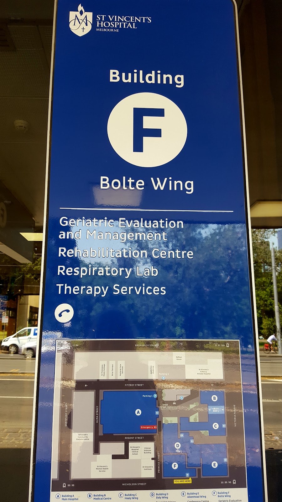 St Vincents Hospital Bolte & GEM Wing | hospital | 14 Nicholson St, Fitzroy VIC 3065, Australia | 0392312211 OR +61 3 9231 2211