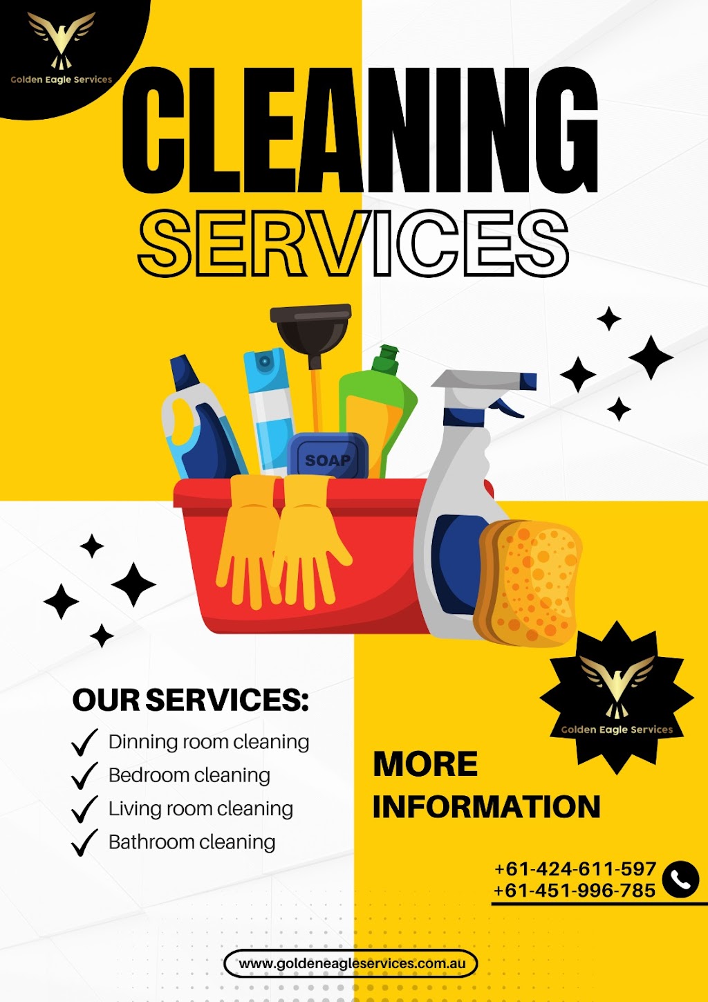 Golden eagle services pty ltd | 11 Gecko St, Marsden Park NSW 2765, Australia | Phone: 0451 996 785