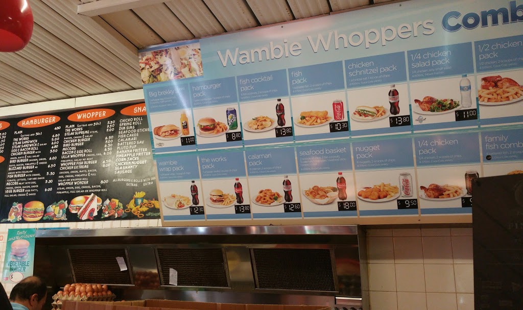 Wambie Whoppers | meal takeaway | 1/768 The Entrance Rd, Wamberal NSW 2260, Australia | 0243845212 OR +61 2 4384 5212