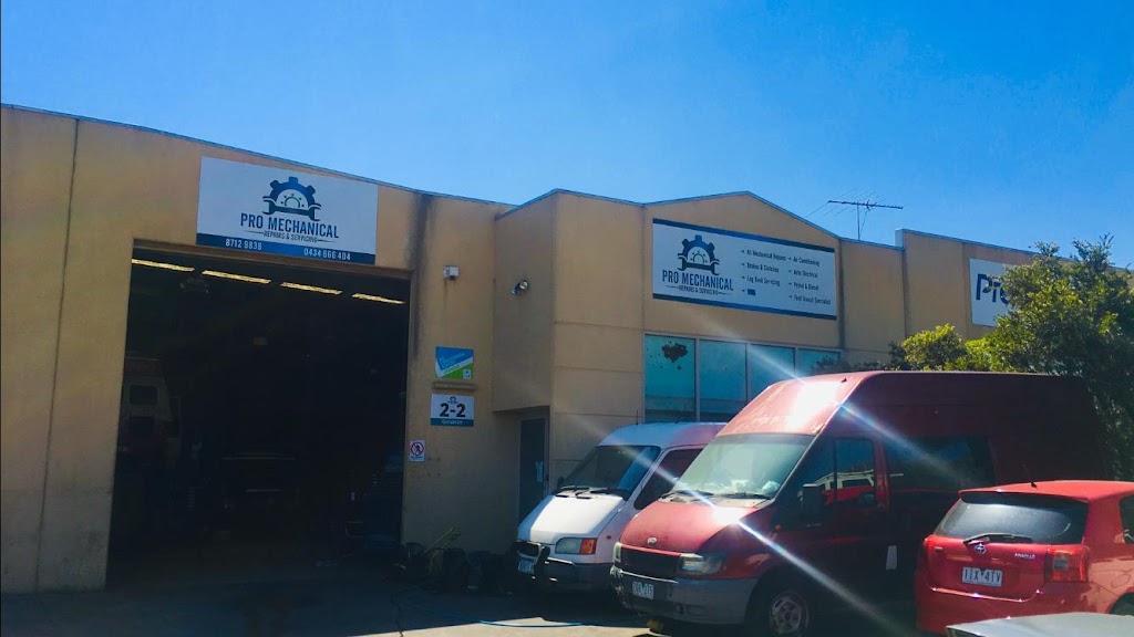 Pro Mechanical Repairs and Servicing | 61 Rimfire Dr, Hallam VIC 3803, Australia | Phone: (03) 8712 9838