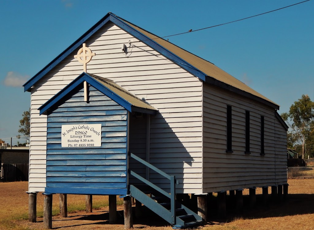St Josephs Catholic Church | church | 13 Blackall St, Dingo QLD 4702, Australia