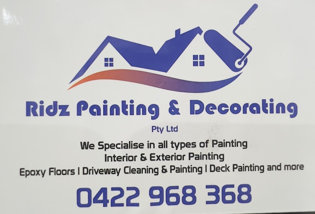 Ridz painting and decorating pty ltd | 10 Jackaroo Cl, Muswellbrook NSW 2333, Australia | Phone: 0422 968 368