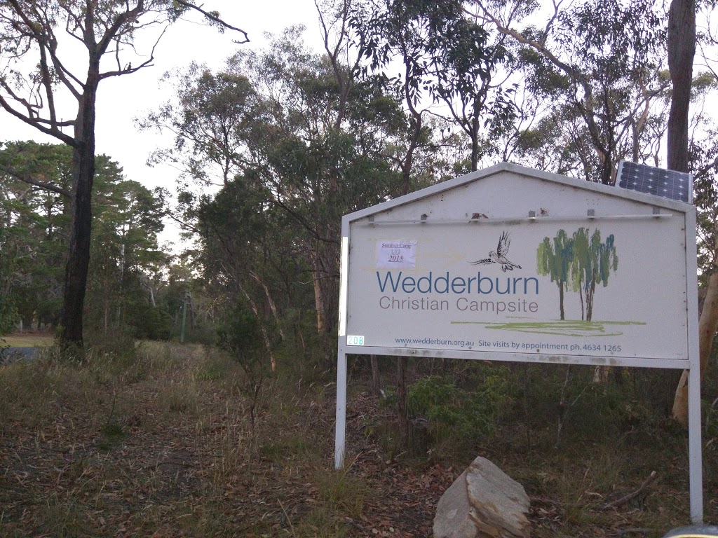 Wedderburn Christian Campsite |  | 208 Minerva Rd, Wedderburn NSW 2560, Australia | 0246341265 OR +61 2 4634 1265