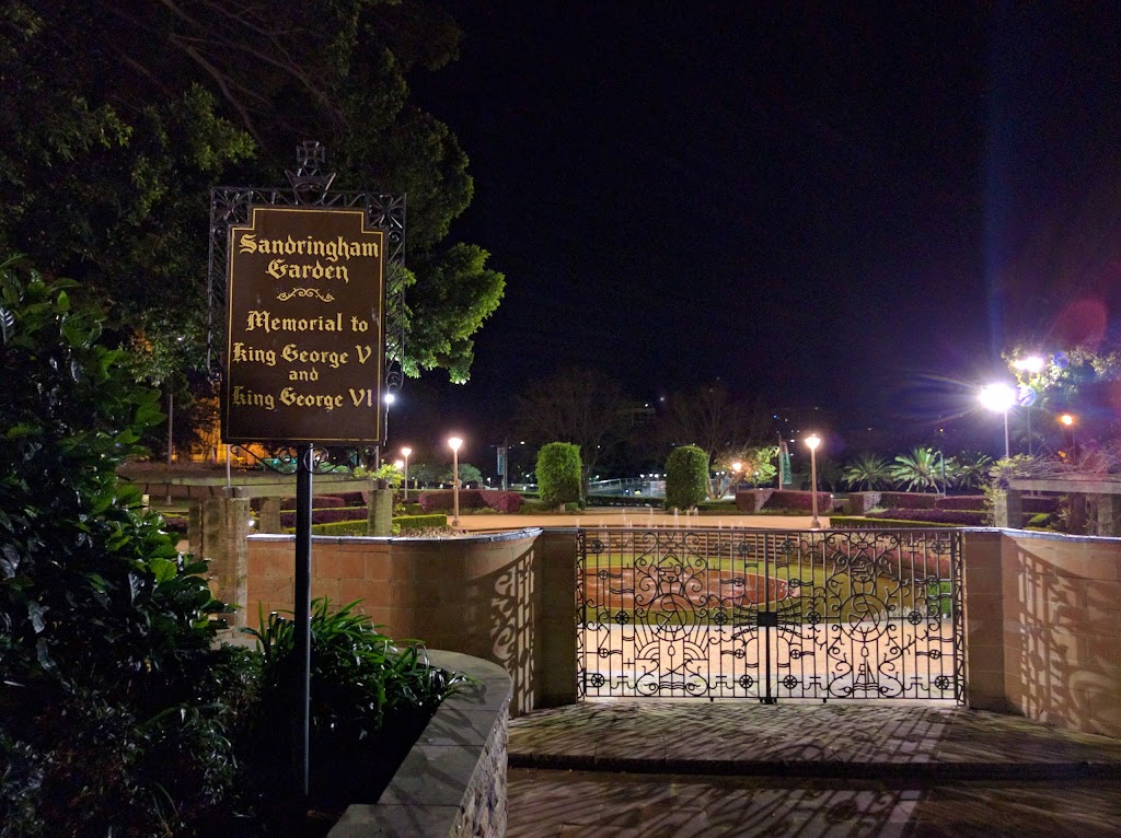 Sandringham Memorial Garden and Fountain | College St &, Park St, Sydney NSW 2000, Australia | Phone: (02) 9265 9333