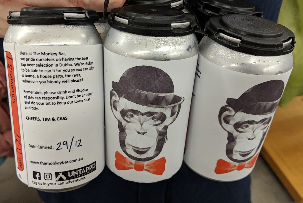 The Monkey Bar | 24 Wingewarra St, Dubbo NSW 2830, Australia | Phone: (02) 6884 4949