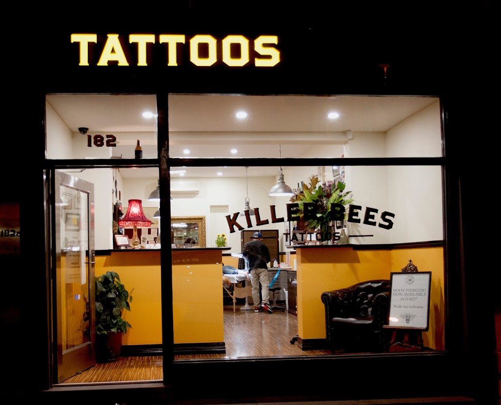 killer bees tattoos | store | 182 Elgin St, Carlton VIC 3053, Australia | 0384198277 OR +61 3 8419 8277