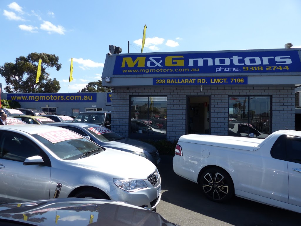 M & G Motors | car dealer | 228 Ballarat Rd, Braybrook VIC 3019, Australia | 0393182744 OR +61 3 9318 2744