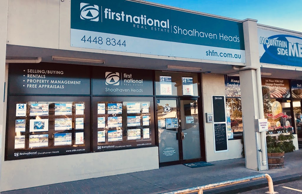 Shoalhaven Heads First National | real estate agency | 1/131 Shoalhaven Heads Rd, Shoalhaven Heads NSW 2535, Australia | 0244488344 OR +61 2 4448 8344