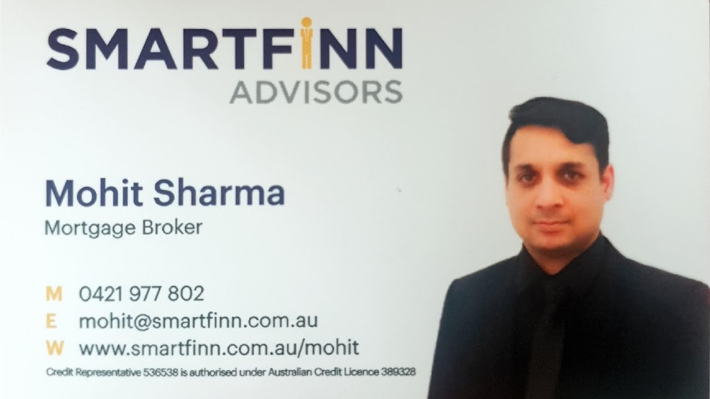 Mohit Sharma, Mortgage Broker - Smartfinn Advisors | Unit 203 building/5 Dunlop Ave, Ropes Crossing NSW 2760, Australia | Phone: 0421 977 802