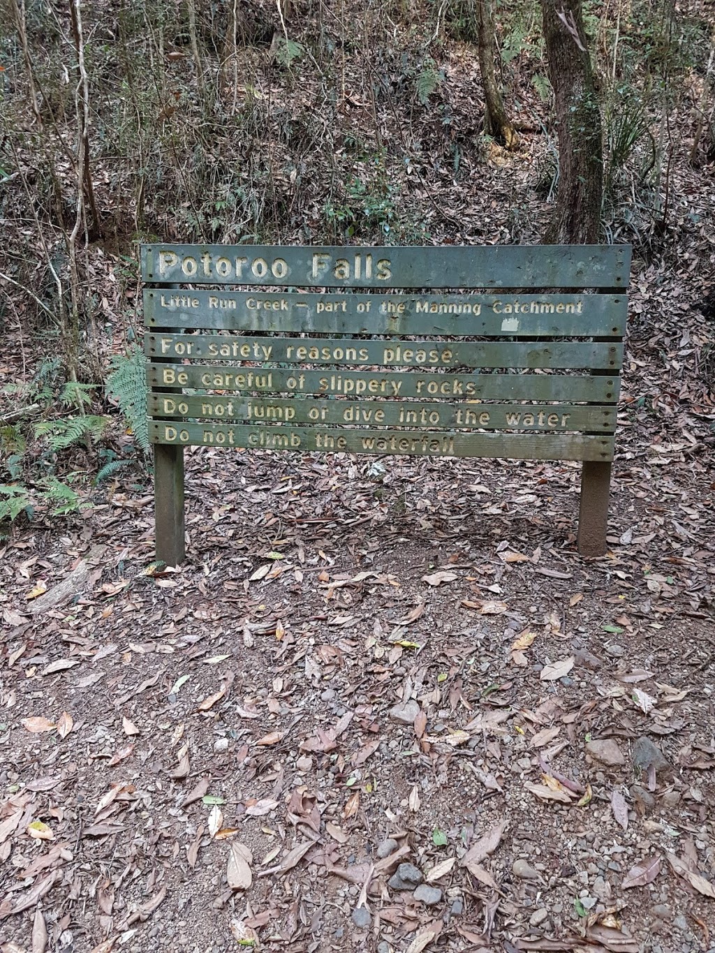 Potoroo Falls Picnic Area | Potoroo Forest Rd, Dingo Forest NSW 2429, Australia | Phone: (02) 6588 5555