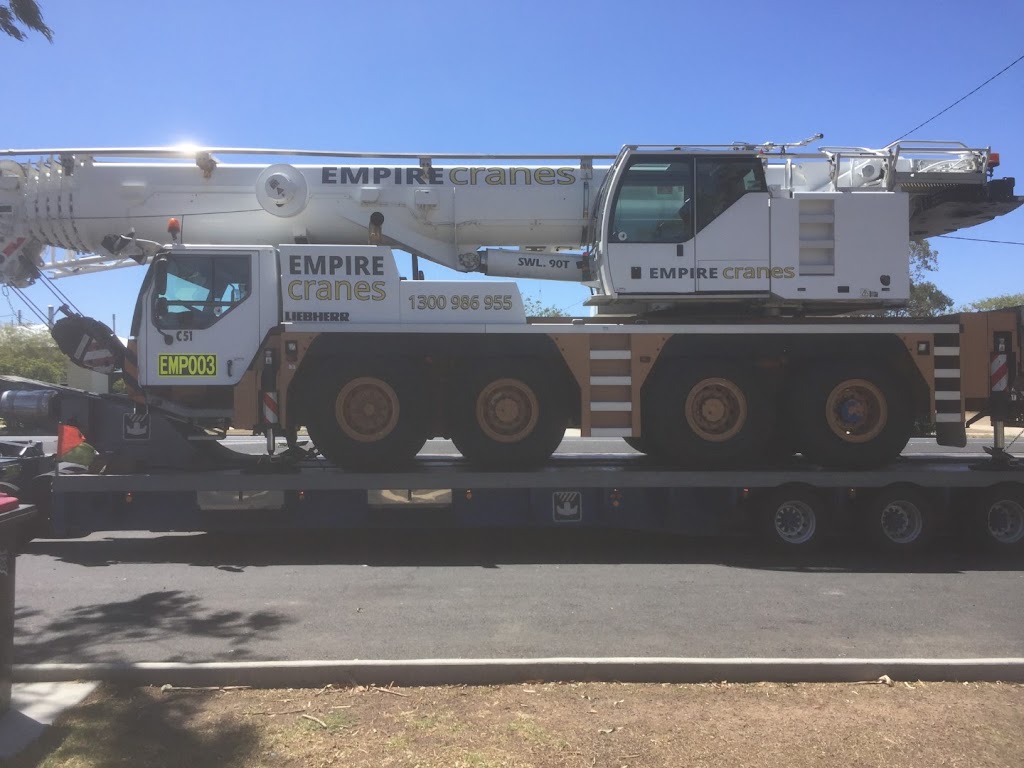 Empire Cranes | 14 Industrial Dr, Pakenham VIC 3810, Australia | Phone: 1300 986 955