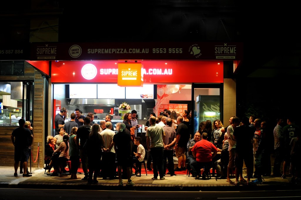 Supreme Gourmet Pizza | 29 Rocky Point Rd, Kogarah NSW 2217, Australia | Phone: (02) 9553 9555