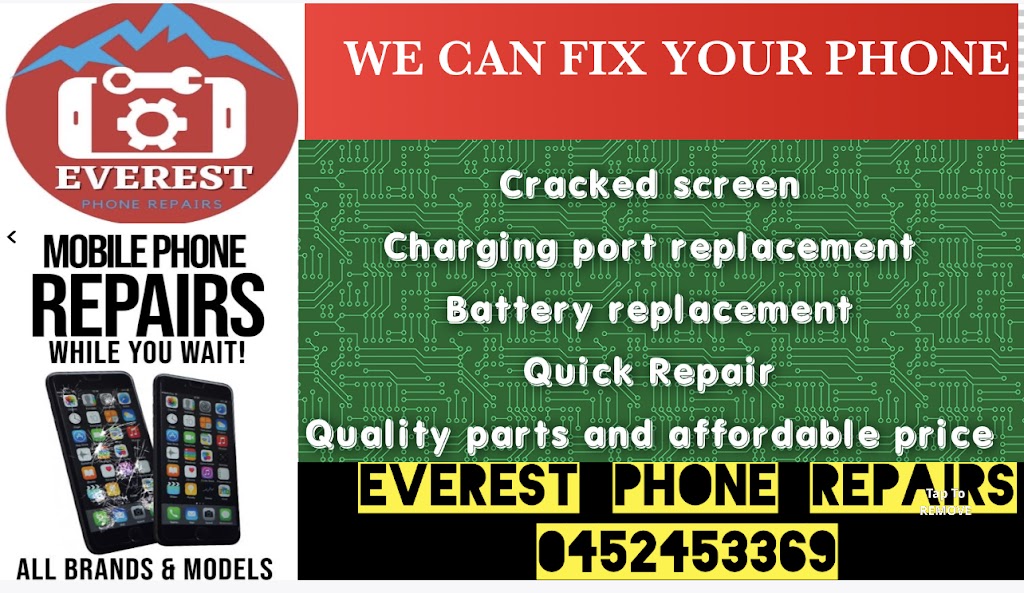 Everest Phone Repairs |  | 45 Hudson Cres, Glenorchy TAS 7010, Australia | 0452453369 OR +61 452 453 369
