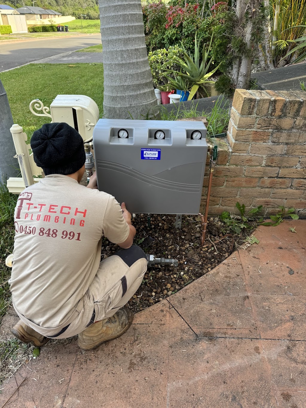 T Tech Plumbing Pty Ltd | 3 Hinchinbrook Dr, Hinchinbrook NSW 2168, Australia | Phone: 0450 848 991