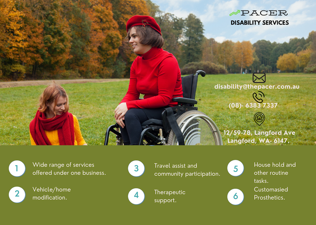 Pacer Disability Services | 36 Yale Rd, Thornlie WA 6108, Australia | Phone: (08) 6383 7337