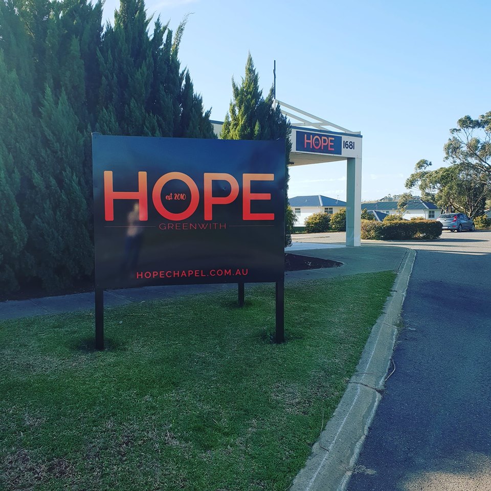 Hope Chapel Greenwith | church | Greenwith SA 5125, Australia