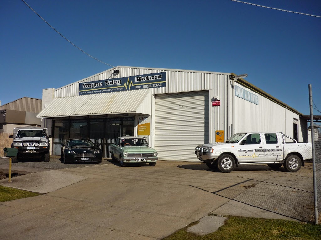 Wayne Talay Motors | 19 Mint St, Wodonga VIC 3690, Australia | Phone: (02) 6056 3024