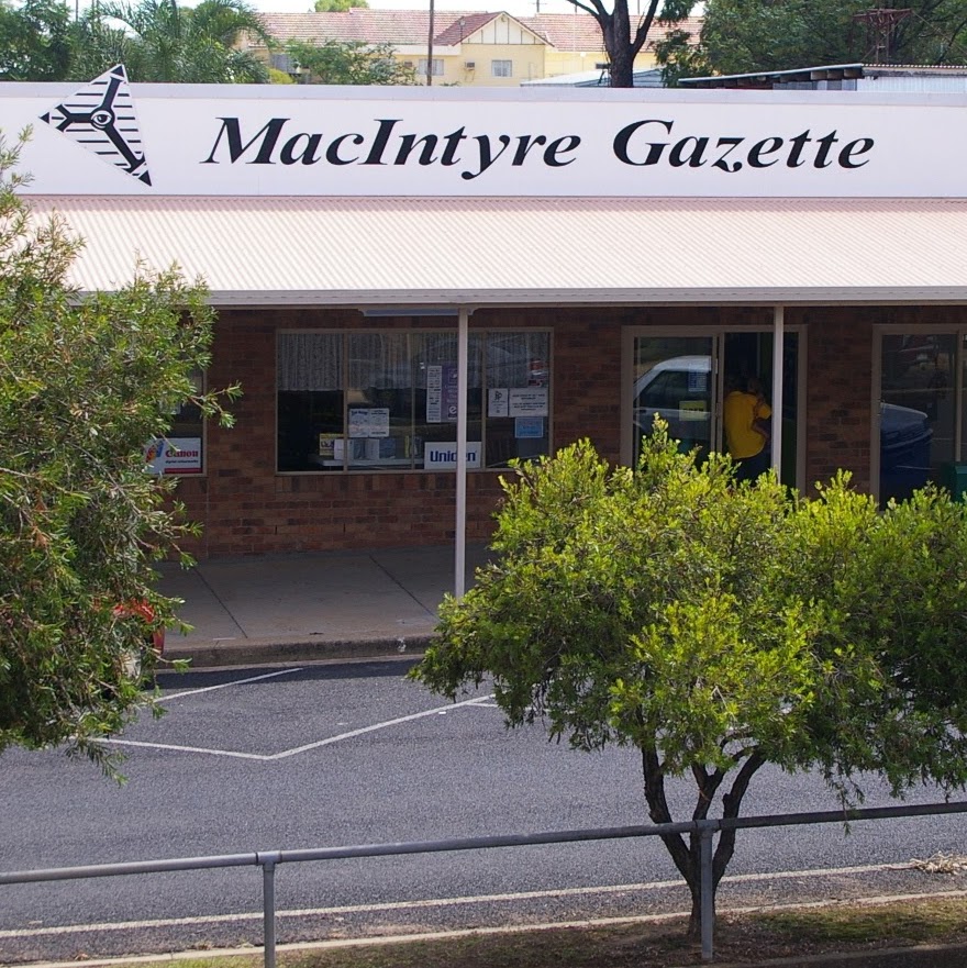 MacIntyre Gazette | store | 11 High St, Texas QLD 4385, Australia | 0746530663 OR +61 7 4653 0663