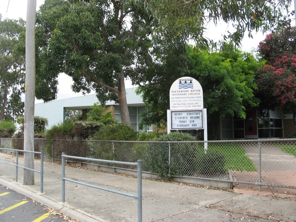 Patterson River Secondary College | school | 70-98 Eel Race Rd, Seaford VIC 3198, Australia | 0387706700 OR +61 3 8770 6700