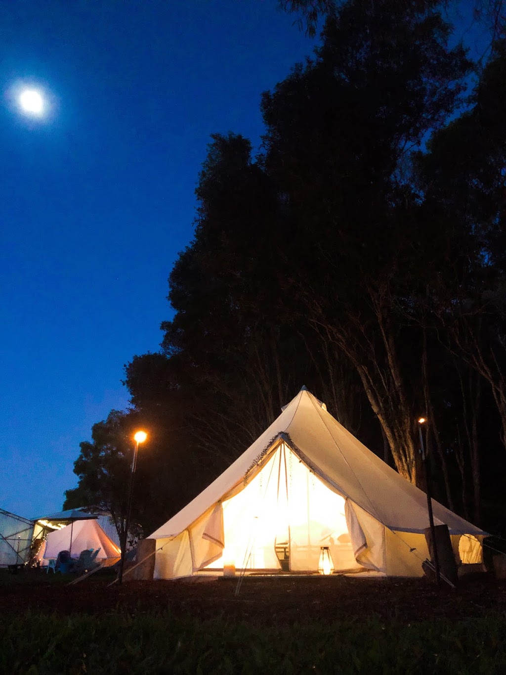 Tallaringa Luxury Camping | 147 Clothiers Creek Rd, Nunderi NSW 2484, Australia | Phone: 0418 244 344