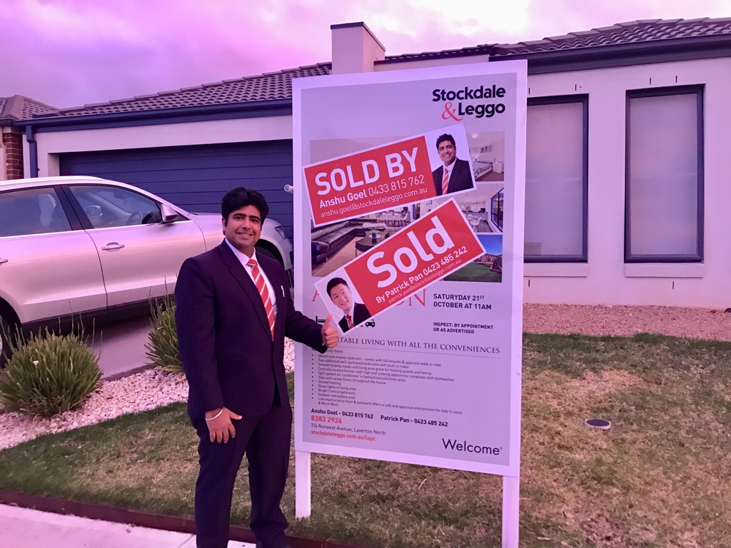 Anshu Goel - Stockdale & Leggo Real Estate | real estate agency | 7/4 Norwest Ave, Laverton VIC 3029, Australia | 0433815762 OR +61 433 815 762