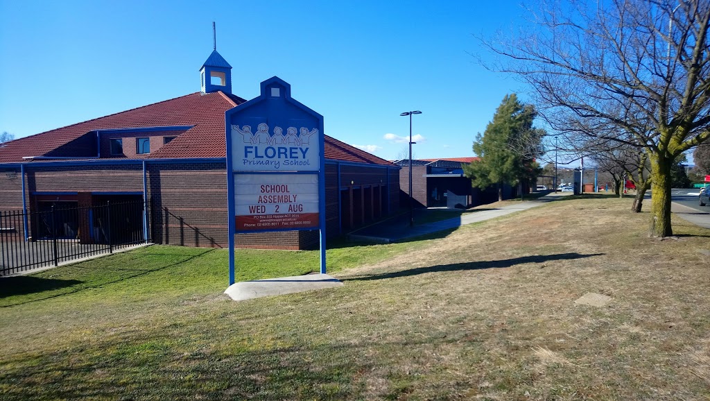 Florey Primary School | school | Ratcliffe Cres, Florey ACT 2615, Australia | 0262058011 OR +61 2 6205 8011