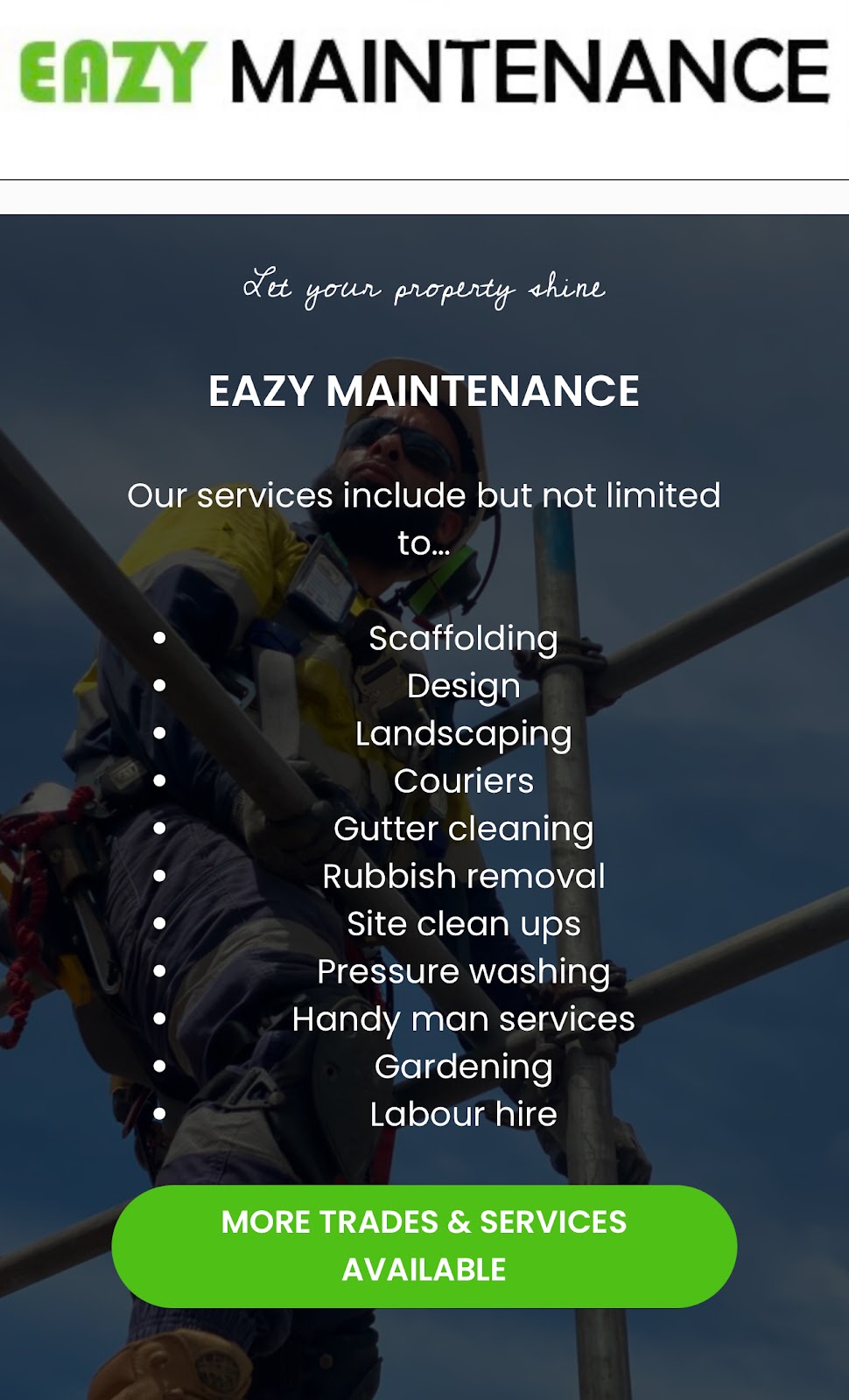 Eazy Maintenance Pty Ltd | Logan Village QLD 4207, Australia | Phone: 0411 911 690 Eazy Maintenance Pty Ltd | Logan Village QLD 4207, Australia | Phone: 0411 911 690