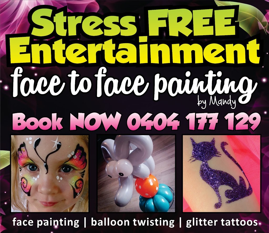 Face to face painting by Mandy | Calliope St, Eagleby QLD 4207, Australia | Phone: 0404 177 129