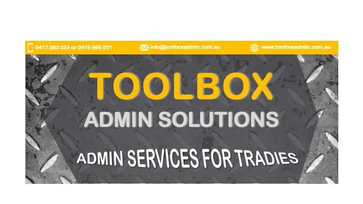 ToolBox Admin Solutions Pty Ltd | 37 Stanley St, Peakhurst NSW 2210, Australia | Phone: 0417 383 033