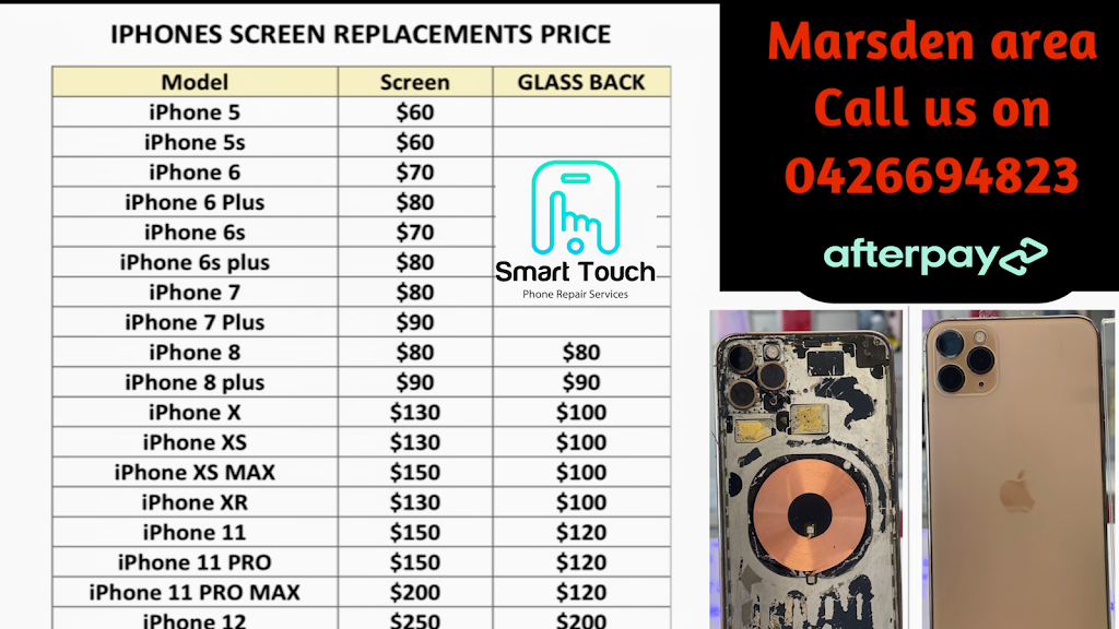 Smart Touch phone repair Services | 35 Kerry St, Marsden QLD 4132, Australia | Phone: 0426 694 823