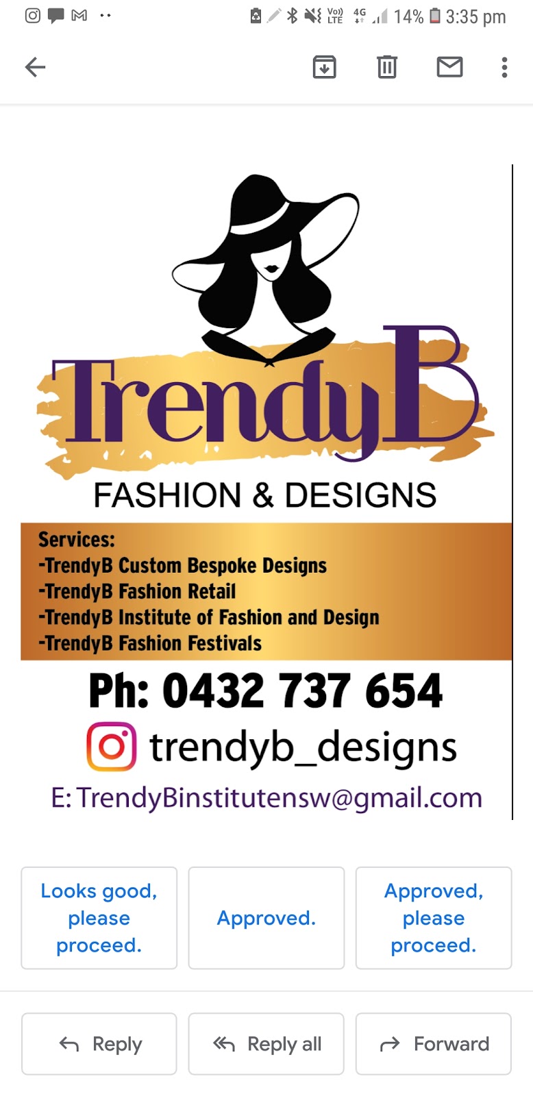 TrendyB Designs and Fashion | 94 Peter Brock Dr, Eastern Creek NSW 2766, Australia | Phone: 0432 737 654