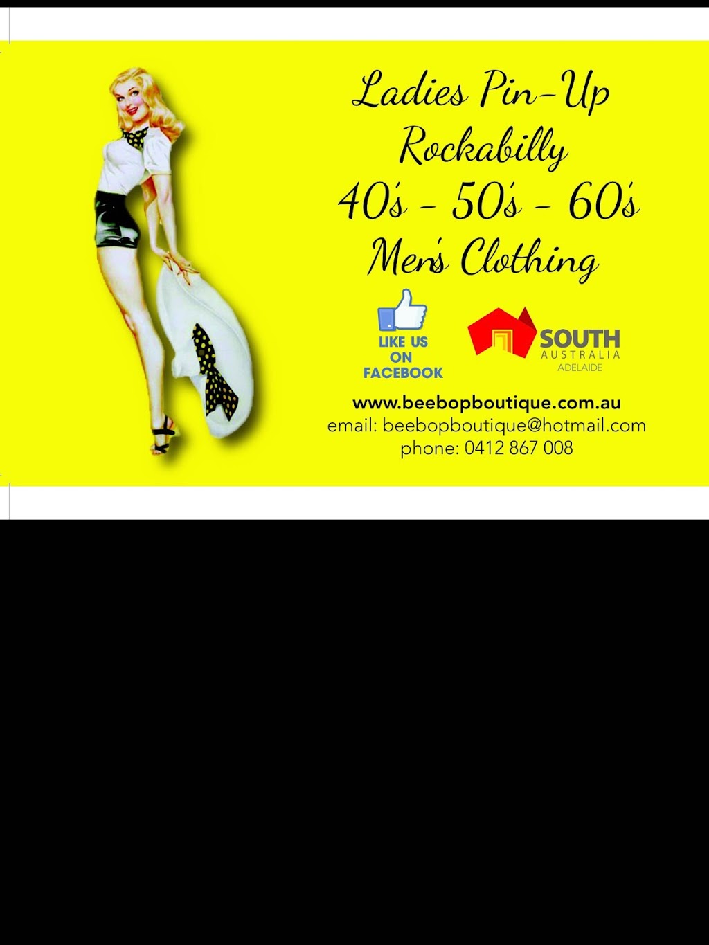 Bee Bop Boutique | clothing store | 101 Findon Rd, Woodville South SA 5011, Australia | 0412867008 OR +61 412 867 008