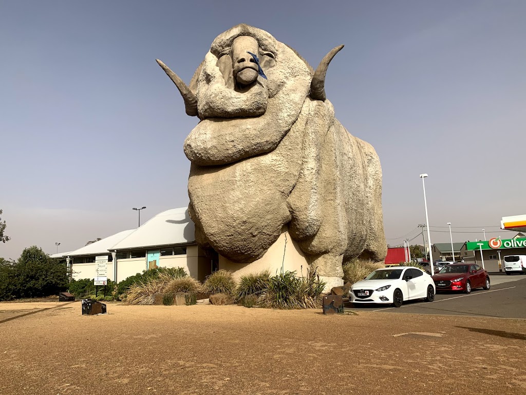 The Big Merino | Corner of Hume and, Sowerby St, Goulburn NSW 2580, Australia | Phone: (02) 4822 8013