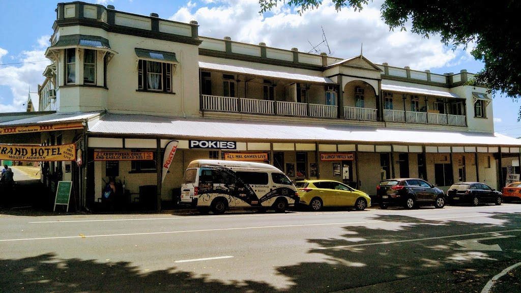 Grand Hotel Mt Morgan | lodging | 39 Morgan St, Mount Morgan QLD 4714, Australia | 0749382300 OR +61 7 4938 2300