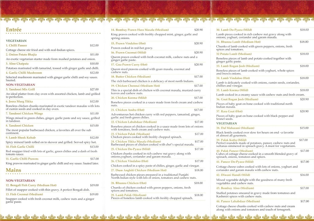 Anghiti Indian Restaurant | restaurant | 4/99 Caridean St, Heathridge WA 6027, Australia | 0893079993 OR +61 8 9307 9993
