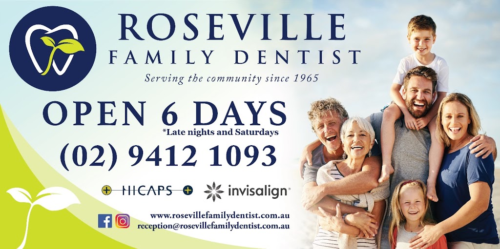 Roseville Family Dentist | 7 Hill St, Roseville NSW 2069, Australia | Phone: (02) 9412 1093